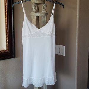 Victoria's Secret Angel White hearts chemise